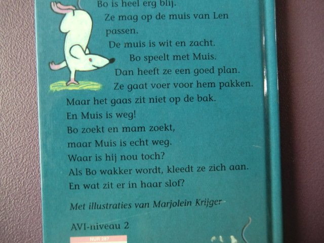 Een muis in huis / Anne Takens (AVI M3; harde kaft)