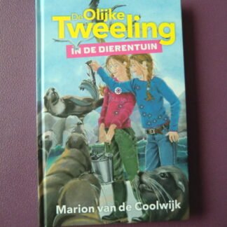 De Olijke tweeling in de dierentuin / marion van de Coolwijk (AVI E5, harde kaft) 