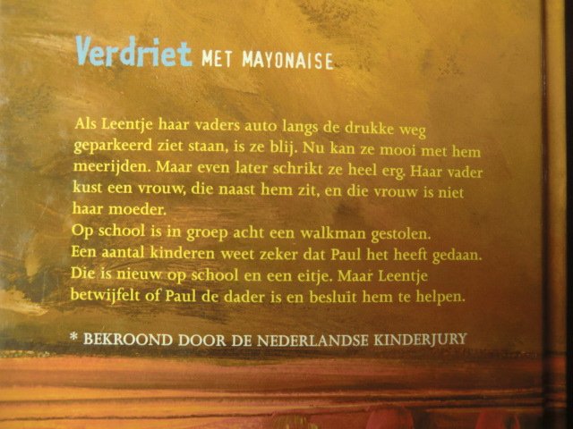 Verdriet met mayonaise / Carry Slee (AVI Plus ; Harde kaft)