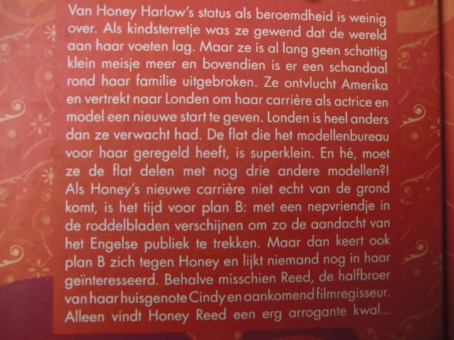 Super models: Honey / Sarra Manning (AVI Plus ; Harde kaft)