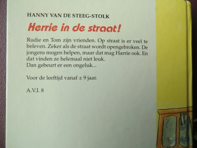 Herrie in de straat! / Hanny van de Steeg-Stolk (AVI Plus ; Harde kaft)