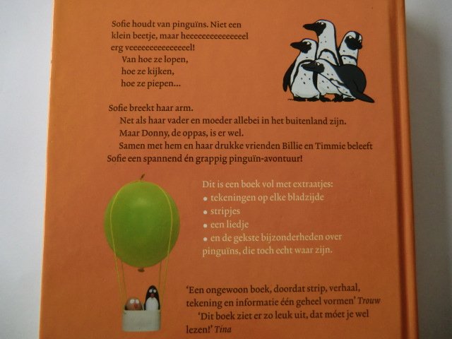 Sofie en de pinguïns / Edward van de Vendel (AVI E5 ; harde kaft)