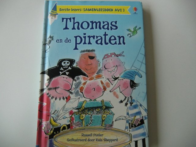 Thomas en de piraten / Russell Punter (AVI 3 ; harde kaft)