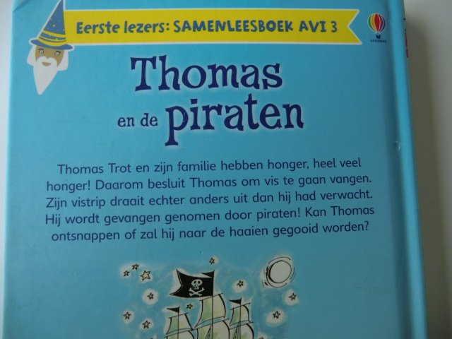 Thomas en de piraten / Russell Punter (AVI 3 ; harde kaft)
