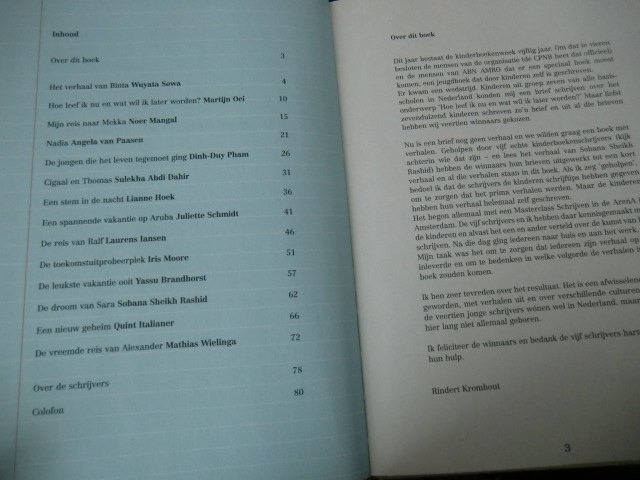 De jongen die het leven tegemoet ging en andere verhalen / Rindert Kromhout e.a. (AVI E7 ; Harde kaft)