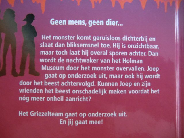 Het onzichtbare beest / Thomas Brezina (AVI E5 ; harde kaft)