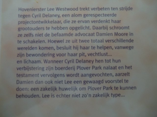 Bouquet 2329: Groene vingers, witte boord / Lindsay Armstrong