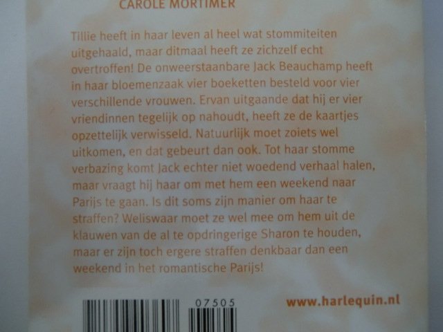 Bouquet 2575: Een weekend Parijs / Carole Mortimer