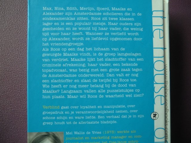 Verblind / Mel Wallis de Vries (Harde kaft)