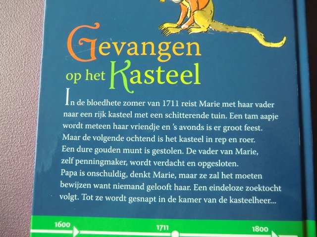 Gevangen op het kasteel / Martine Letterie (AVI E7 ; harde kaft)