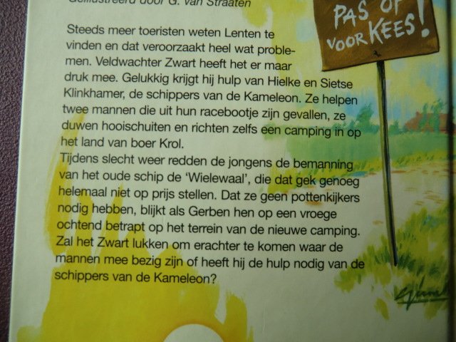 De Kameleon knapt het op! / H. de Roos (AVI 9 ; harde kaft)