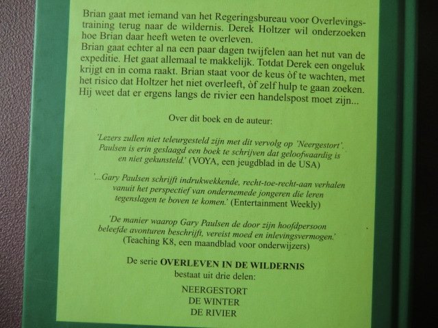 Overleven in de wildernis: De rivier / Gary Paulsen (AVI 9 - AVI Plus Harde kaft)