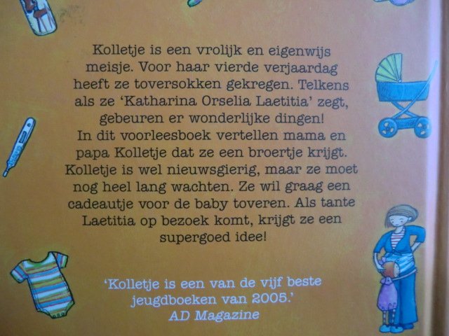Kolletje tovert een broertje / Pieter Feller (Voorleesboek; harde kaft)