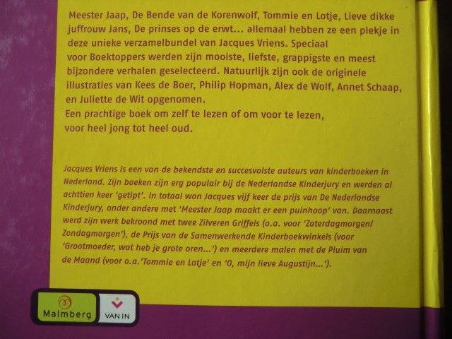 Jacques Vriens gebundeld / Jacques Vriens (Voorleesboek; Harde kaft)