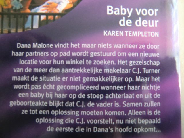 Intiem 1623: Baby voor de deur / Karen Templeton