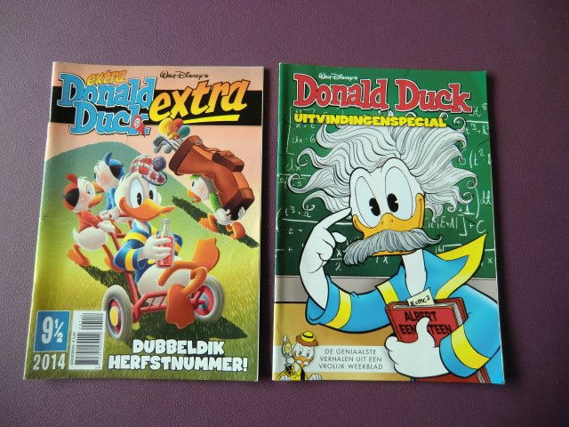 Donald Duck Extra 9,5 2014 +Donald Duck Uitvindingenspecial 2013