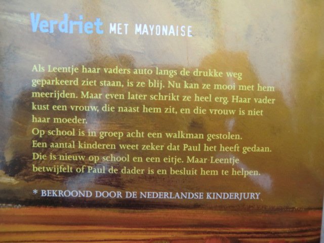 Verdriet met mayonaise / Carry Slee (AVI M7 ; zachte kaft)