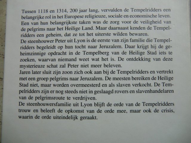 Het geheim van de tempelridders / Inge Ott (Harde kaft)