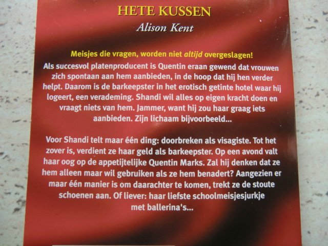 Sexy 124: Hete kussen / Alison Kent