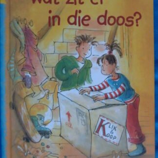 Wat zit er in die doos? / Claudia de Boer  (AVI M3 ; harde kaft)