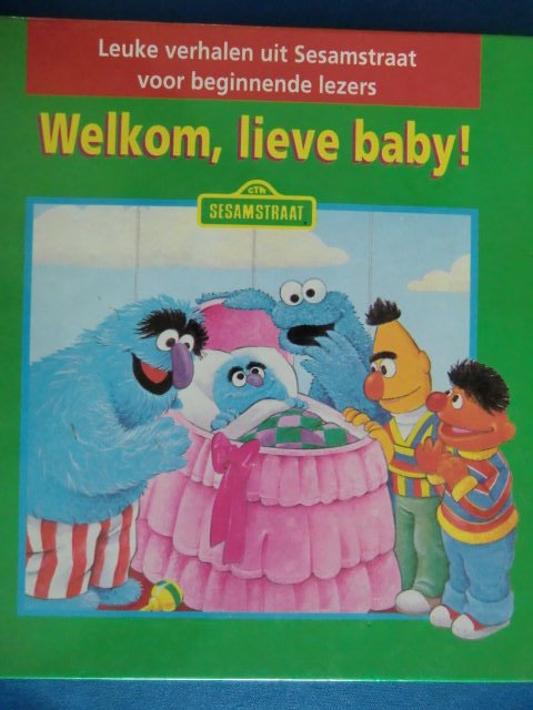 Welkom lieve baby (Sesamstraat) / AVI-3 ; hardcover
