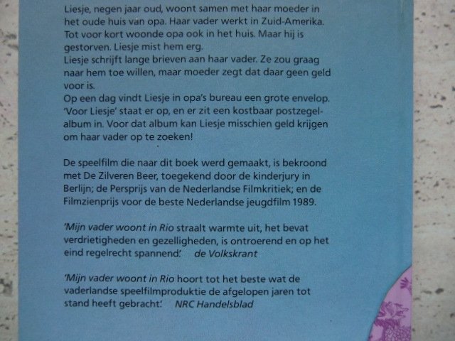 Mijn vader woont in Rio / Burny Bos (AVI 4-5; harde kaft)