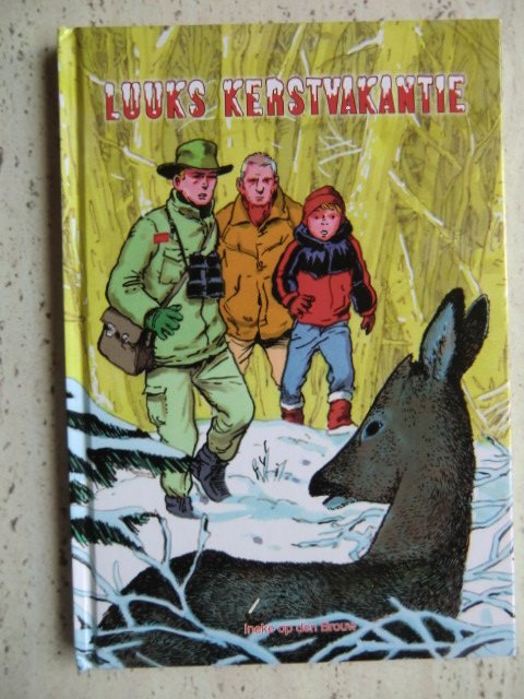 Luuks kerstvakantie / Ineke op den Brouw (AVI 4; harde kaft)