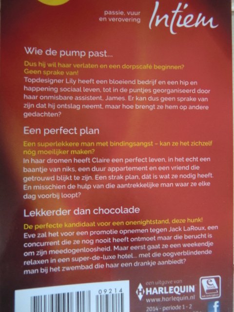 Intiem Favorieten 392: Wie de pump past ... / Een perfect plan / Lekkerder dan chocolade
