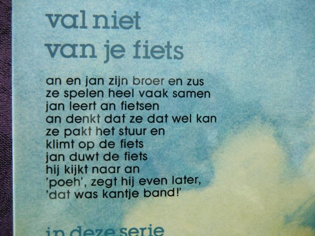 val niet van je fiets / Daan Step (AVI 2; harde kaft)