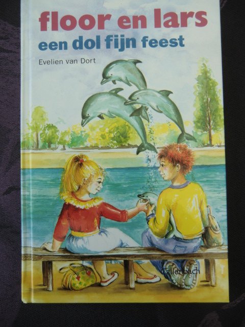 floor en lars; een dolfijn feest / Evelien van Dort (AVI M3 - E3; harde kaft)
