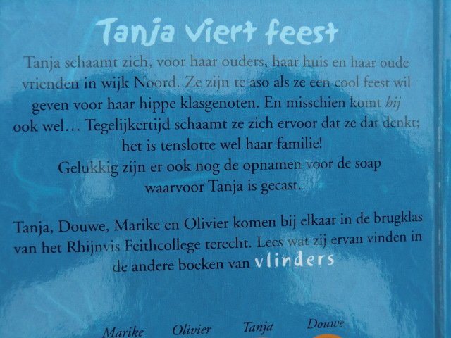 Tanja viert feest / Nanda Roep (Harde kaft)