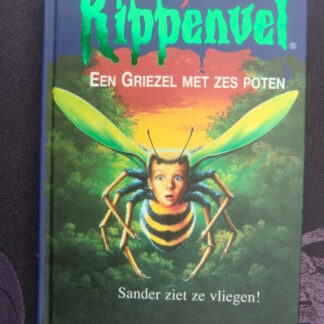 Junior Kippenvel: Een Griezel met zes poten / R.L. Stine (AVI 7; harde kaft)