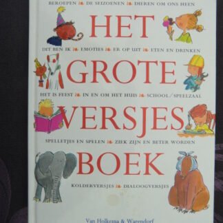 Het grote versjesboek / Marianne Busser (Harde kaft)