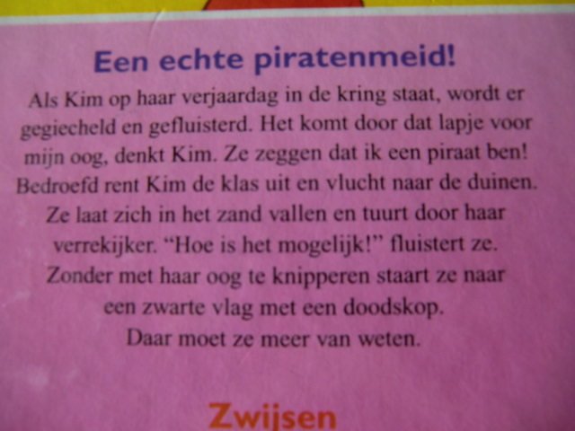 Een echte piratenmeid / Els Rooijers ( AVI 7; Harde kaft; Bolleboos) )