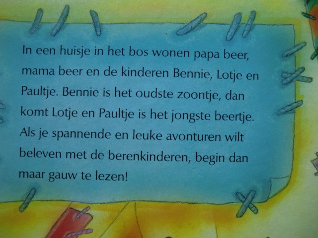 Drie kleine beren / Christl Vogl (Harde kaft)