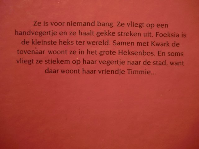 Foeksia de miniheks / Paul van Loon (Harde kaft)