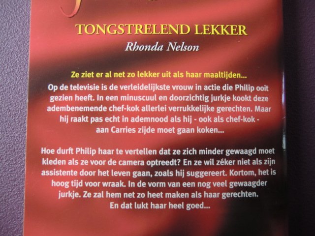 Sexy 110: Tongstrelend lekker / Rhonda Nelson
