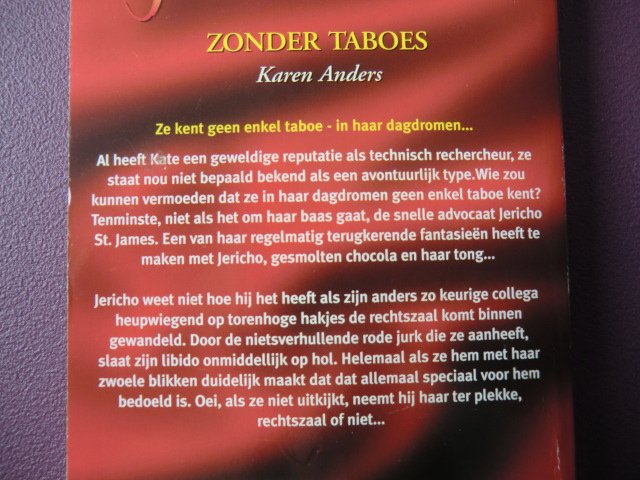 Sexy 92: Zonde taboes / Karen Anders