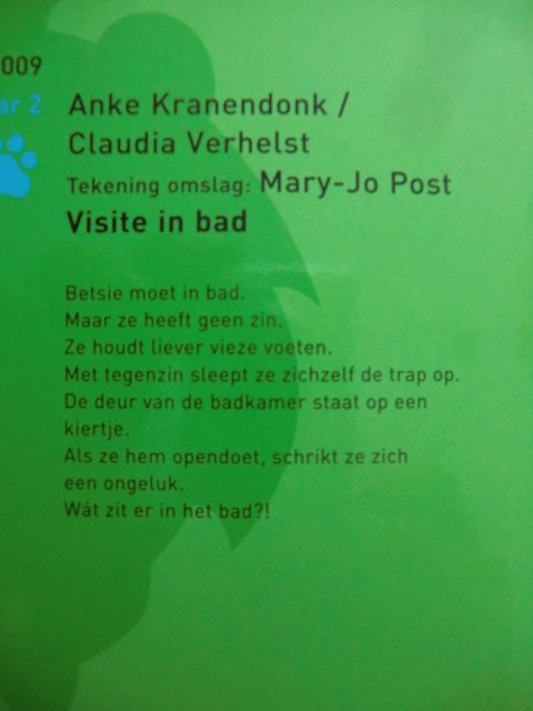 Visite in bad / Anke Kranendonk (AVI 5 ; zachte kaft)