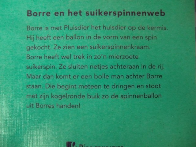 Borre en het suikerspinnenweb / Jeroen Aalbers (Harde kaft)