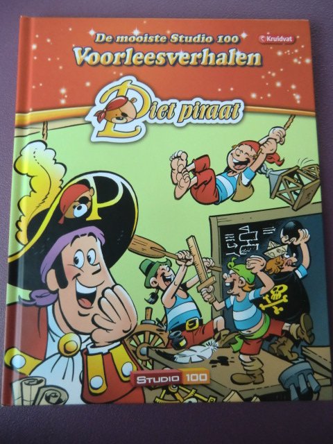 De mooiste Studio 100 voorleesverhalen: Piet Piraat (Harde kaft)
