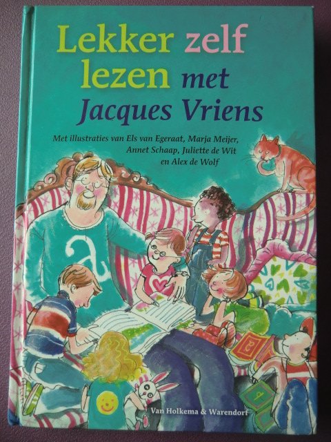 Lekker zelf lezen met Jacques Vriens (AVI M3 - E4 ; Harde kaft