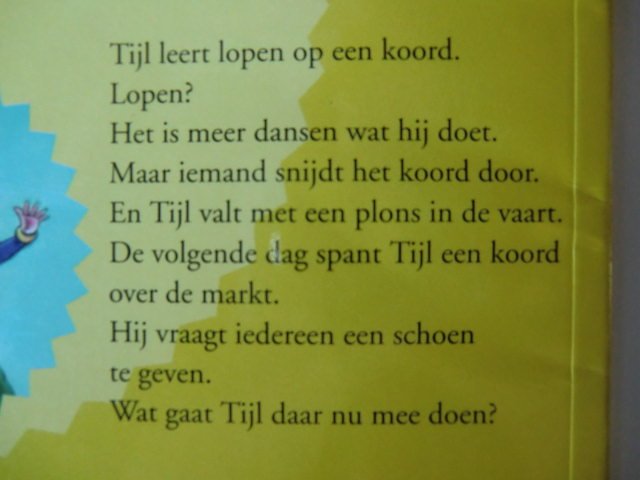 Dansen op een koord / Hans Petermeijer ( AVI 4 ; zachte kaft )