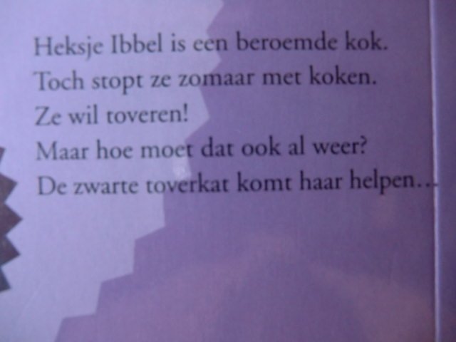 Heks Ibbel en de toverkat / Geertje Gort ( AVI 4/5 ; zachte kaft )