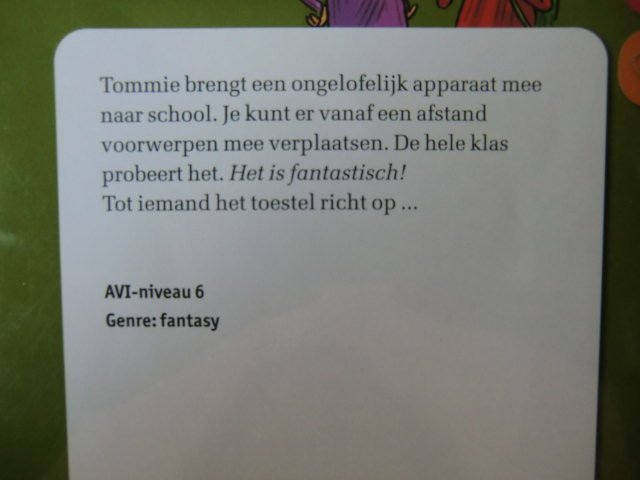 De tele-tovenaar / Maryvonne Rebillard ( Leeskriebel ; avi 6 ; zachte kaft )