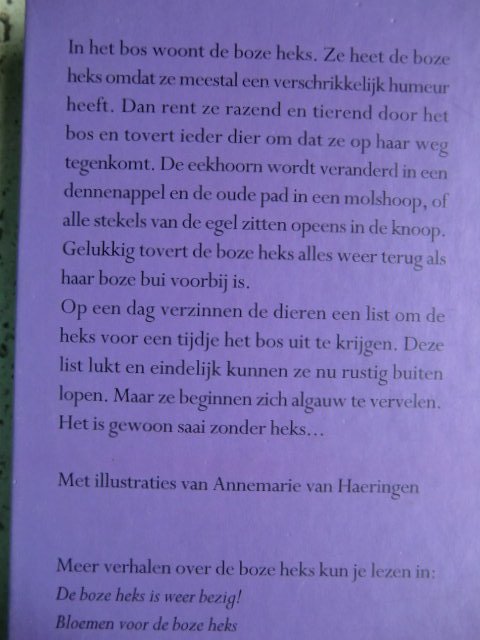 Verhalen van de boze heks / Hanna Kraan ( AVI E5 ; harde kaft )