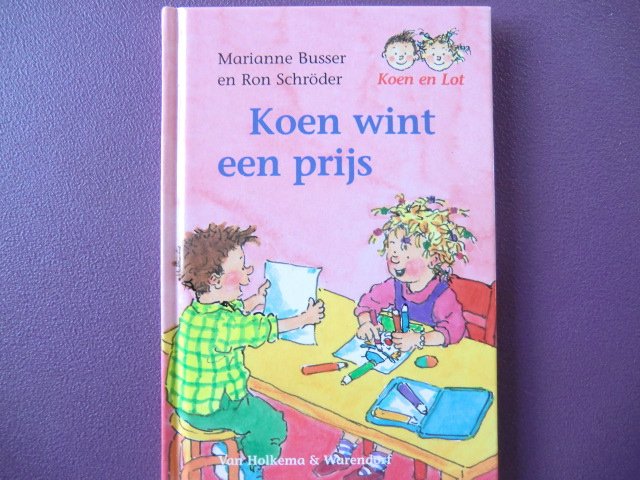 Koen wint een prijs / Marianne Busser (AVI E3; harde kaft)