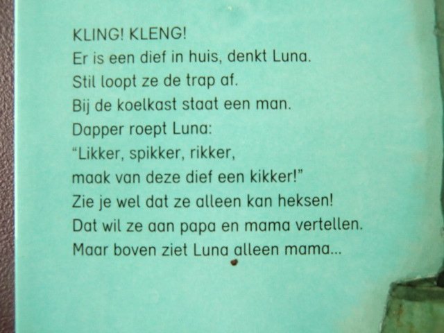 Luna en de kikker / Monique Berndes (AVI 4; harde kaft)