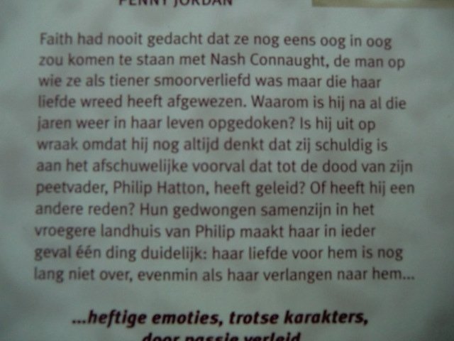 Bouquet 2334: Onbezonnen nacht / Penny Jordan