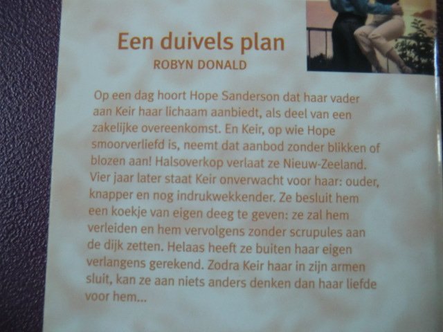 Bouquet 2335: Een duivels plan / Robyn Donald